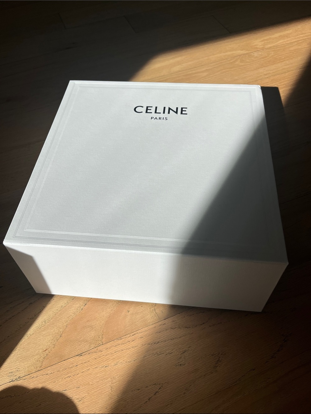 Celine White Logo Luxury Gift Box